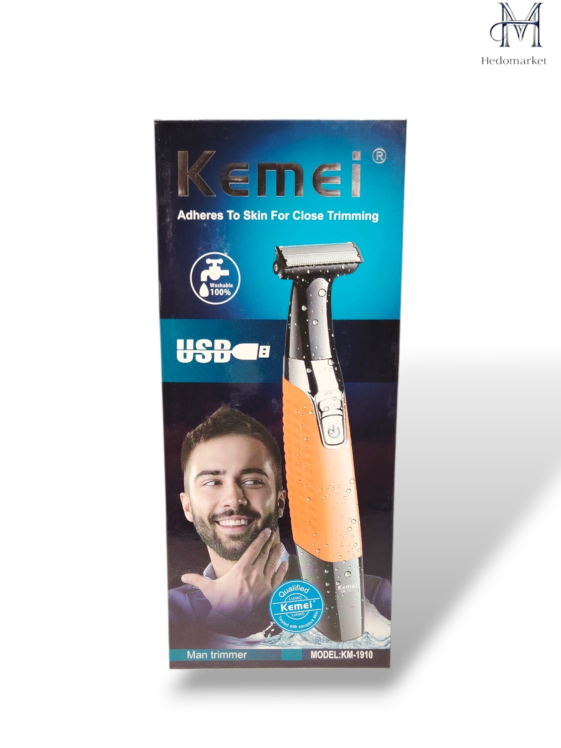 ماشین اصلاح کیمی Kemei KM-1910 | موزن بدن و نواحی حساس